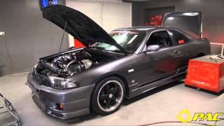 TRYNC 1100hp RB2530 R33 Skyline Dyno Run [upl. by Savinirs]