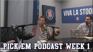 The Return of Rico Bosco  Barstool Pick Em Podcast Week 1 [upl. by Liesa]