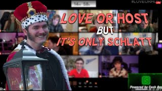 Love or Host ftAndrea Botez but its only Schlatt moments ft Jack Manifold Weston Koury [upl. by Cohbert]