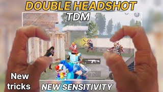 New double headshot Trick for TDM players 🔥BGMI NEW TIPS AND TRICKSPUBG MOBILE [upl. by Ltney536]