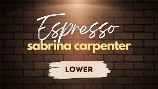 ESPRESSO  Acoustic Instrumental Lower Key [upl. by Virgilio]