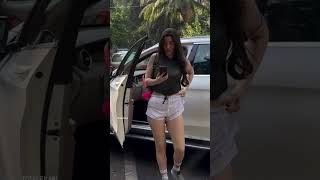 Giorgia snapped at bandra trending status 👑 giorgiameloni video blogger attitude ytshort [upl. by Baun]