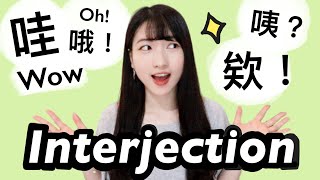 15 COMMON Interjections in Mandarin  Learn Chinese [upl. by Brandtr768]