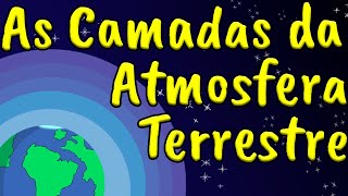 As 5 camadas da atmosfera terrestre  Entenda e Decore fácil [upl. by Ollayos361]