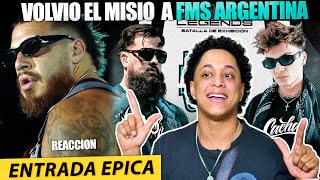 Entrada epica de MISIO  Papo vs Cacha  FMS 2023 FMSARGENTINA FINALS I Urban Roosters  REACCION [upl. by Leal797]