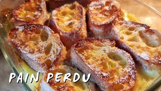 Recette de pain perdu facile La recette de pain perdu à la maison [upl. by Noelani]