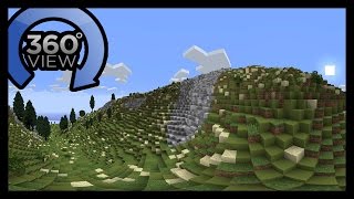 360° Minecraft GTA V Mountain  1440p 360° Degree [upl. by Hutton]