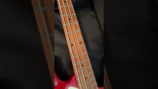 Sadowsky Metro Express 21fret hybrid PJ 4 string bass  Candy Apple Red Metallic [upl. by Tav]