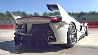 The BEST of Ferrari FXXK amp EVO 9500rpm V12 Sounds  Feat OnBoard Start Up Accelerations [upl. by Aihseyn]