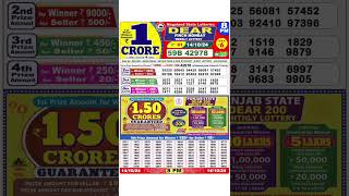 DEAR LOTTERY SAMBAD MORNING 8PM RESULT TODAY LIVE DRAW ON 14102024 NAGALAND [upl. by Cal]