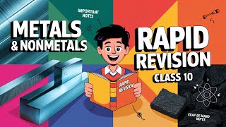 Metals and Nonmetals Class 10  Rapid Revision Notes Important Questions amp Expert Tips [upl. by Dickson]