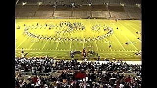 Brownfield High School Band 1996  UIL 3A State Marching Contest Finals [upl. by Hoeve41]