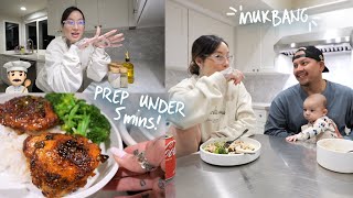 THE EASIEST CRISPY JUICY CHICKEN SUPER FAST AIR FRYER EDITION 🍗🤤 [upl. by Anem]