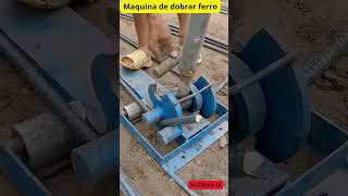 maquina de dobrar ferro [upl. by Olen]