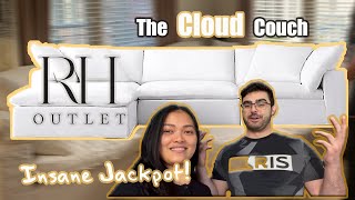 We bought the RH Cloud Couch for a Great Deal Is it worth it [upl. by Amathiste597]