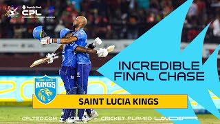 Saint Lucia Kings SMASH 72 Runs from 26 Balls  CPL 2024 Final [upl. by Fife]