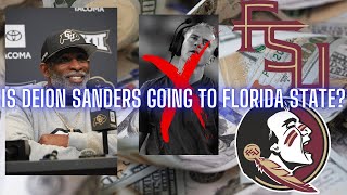 Is Deion Sanders Coach Prime Leaving Colorado For Florida State [upl. by Madra]