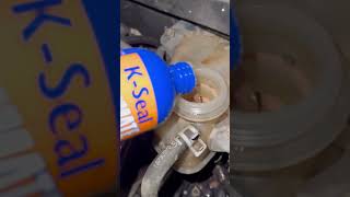 35 Head Gasket Repair so far so good Kseal ultimate using coolant leaking into cylinder fixed [upl. by Eada]