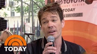 Nate Ruess On Performing Solo ‘I’m Having The Time Of My Life’  TODAY [upl. by Pritchett395]