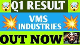 VMS Industries Q1 Results 2025  VMS Industries Results Today  VMS Industries share news today [upl. by Eglantine]