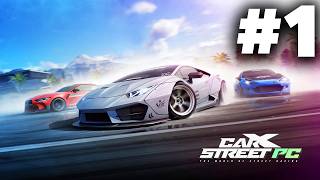 CARX STREET PC Gameplay Walkthrough Part 1  FIRST CAR [upl. by Anallij17]