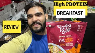 quotYoga Bar Muesli Review The Perfect Snack for Yogis OntheGoquot [upl. by Lleuqram]