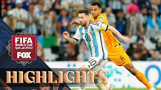 Netherlands vs Argentina Highlights  2022 FIFA World Cup  Quarterfinals [upl. by Ariella]