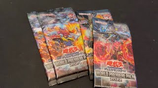 YUGIOH OPENING OCG world premiere packs [upl. by Delmor507]