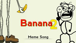 Banana2 Remix  4k Meme Song  Rico Animation x Music Zone  Best Funny Song [upl. by Dadirac]