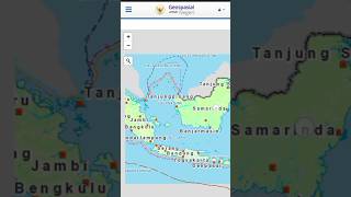 Cara Download Peta RBI Di Ina Geoportal gis geospatial pemetaan shorts [upl. by Arihk]