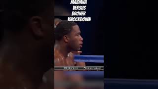 Maidana VS broner knockdown highlights boxing sports [upl. by Assadah900]