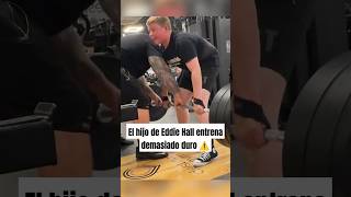 El hijo de Eddie Hall entrena demasiado duro gym powerlifting fitness bodybuilding [upl. by Giacomo732]