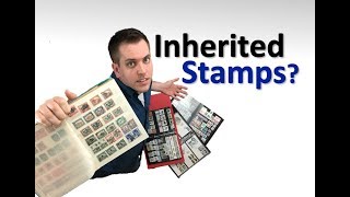 Inherited stamp collection  What to do [upl. by Iggam]