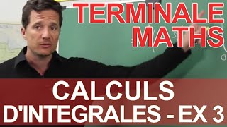 Calculs dintégrales  Exercice 3  Maths terminale  Les Bons Profs [upl. by Acinomahs]