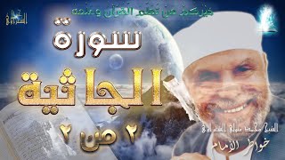 تفسير سورة الجاثية الجزء الثاني والأخير  تفسيرسورةالجاثيةكاملةالشعراوي رياضالجنة [upl. by Bonnette229]