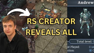 Runescape Creator ANSWERS CRITICAL QUESTIONS About Brighter Shores New MMORPG [upl. by Assetan611]