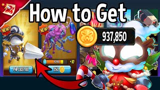 Monster Legends Bounty Hunt Epamikrondas  Xmas 24  Coins Monsters free Sorcerice Mad Treasure cave [upl. by Yesteb]