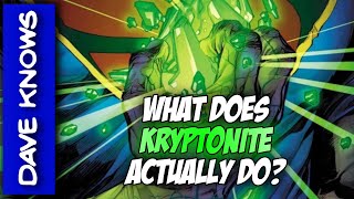 Why Exactly Does KRYPTONITE Hurt SUPERMAN [upl. by Atlante]