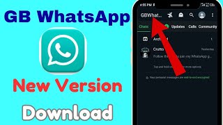 Download GB WhatsApp Latest Version GB WhatsApp New Update Kaise Download Kare [upl. by Laroc]