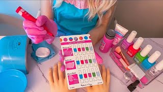 nail salon💅🏻 realistic no talking asmr [upl. by Tima]