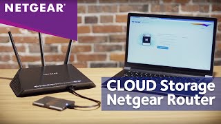 How to Setup ReadyCLOUD Storage on NETGEAR Nighthawk Wireless Routers [upl. by Yrallam43]