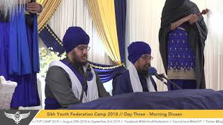 Giani Sher Singh Ji Ambala  Chaupai Sahib Katha Day 3  SyfCamp2018 [upl. by Yarezed]