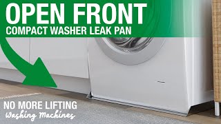 Introducing The Compact Washer Leak Pan  No More Lifting Washing Machines  Killarney Metals [upl. by Raychel]