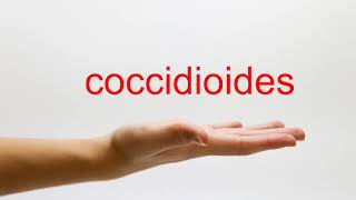 How to Pronounce coccidioides  American English [upl. by Mathi]