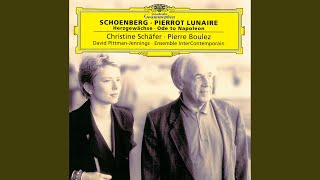 Schoenberg Pierrot Lunaire Op 21 1912  Part 2  XII Galgenlied [upl. by Kenny554]