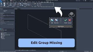 Edit Group tool buttons missing  Revit [upl. by Oruhtra579]