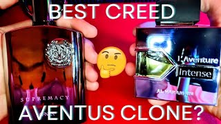 Best Creed Aventus Clone Afnan Supremacy Not Only Intense Vs Al Haramain LAventure Intense [upl. by Derick]