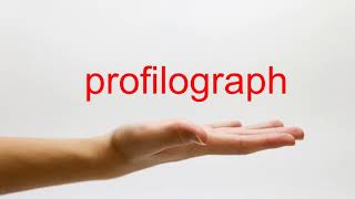 How to Pronounce profilograph  American English [upl. by Thenna775]