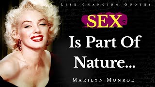 Great MARILYN MONROE Quotes Thatll Have You Feeling Empowered Inspired and Confident [upl. by Atilem]