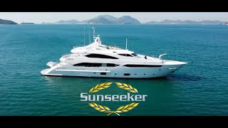 SUNSEEKER 131  11 MILLION USD SUPER YACHT [upl. by Llenehc]